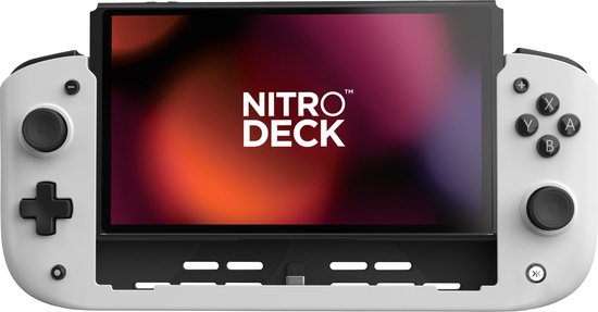 Nitro Deck - White - Nintendo Switch Controller (Switch), CRKD