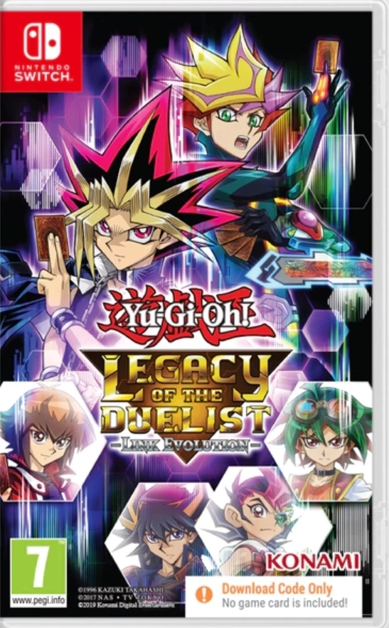 Yu-Gi-Oh! Legacy of the Duelist: Link Evolution (Code in a Box) (Switch), Konami