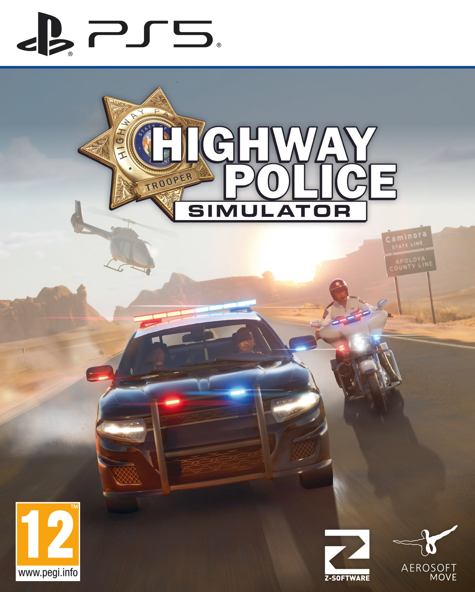 Highway Police Simulator (PS5), Aerosoft