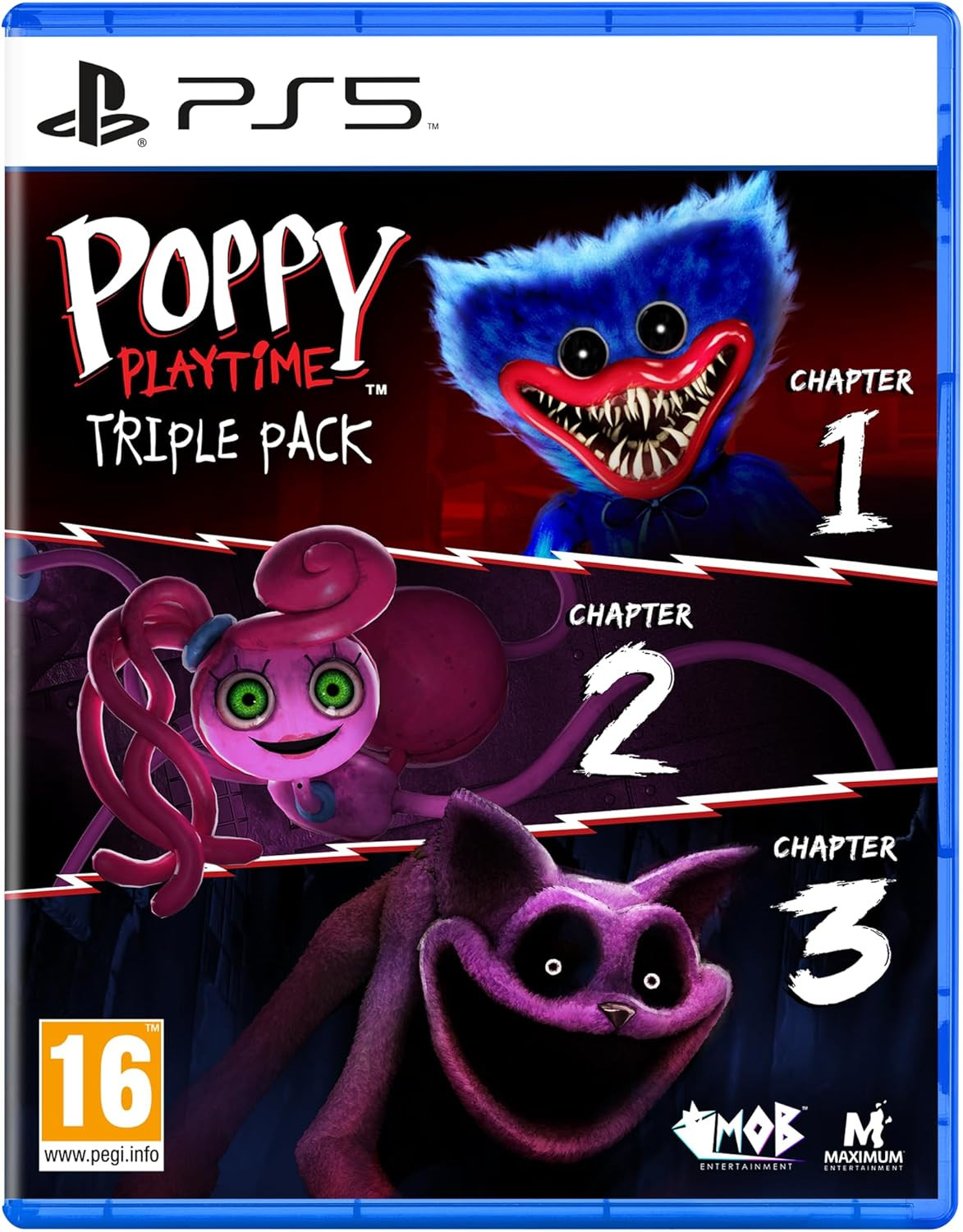 Poppy Playtime - Triple Pack (PS5), Maximum Entertainment