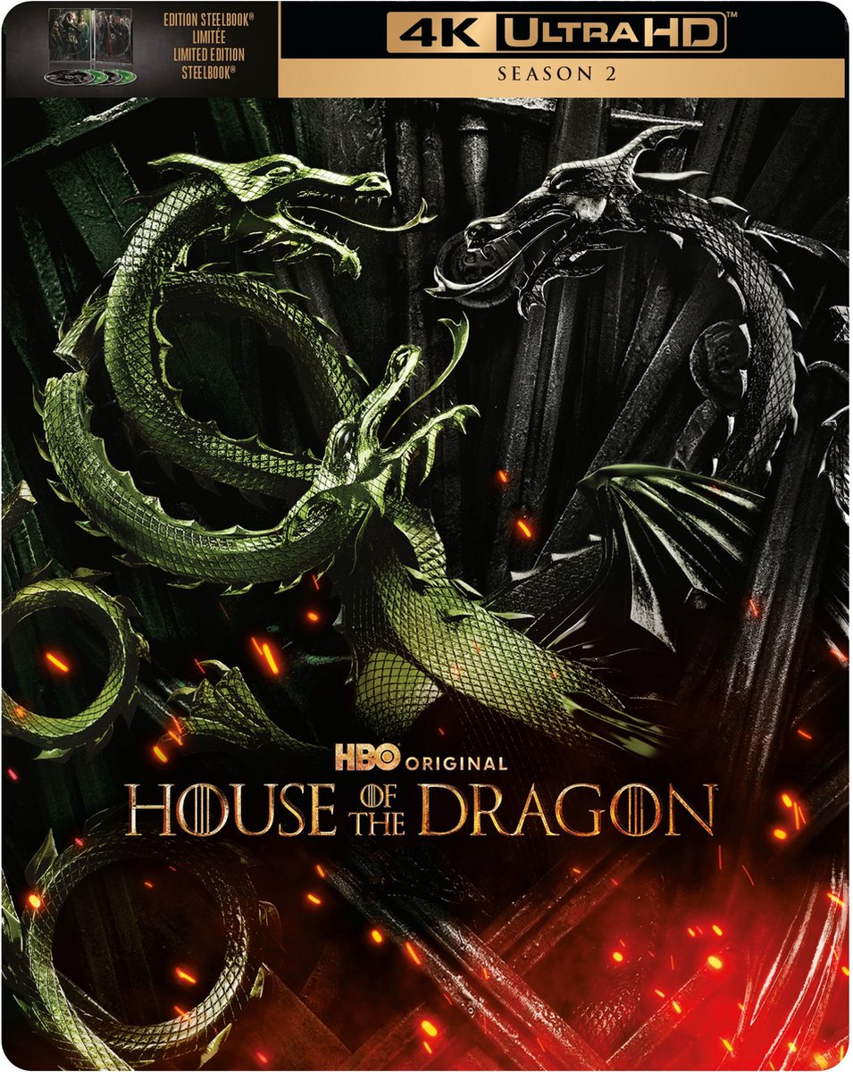 House Of The Dragon - Seizoen 2 (4K Ultra HD) (Blu-ray), Diversen