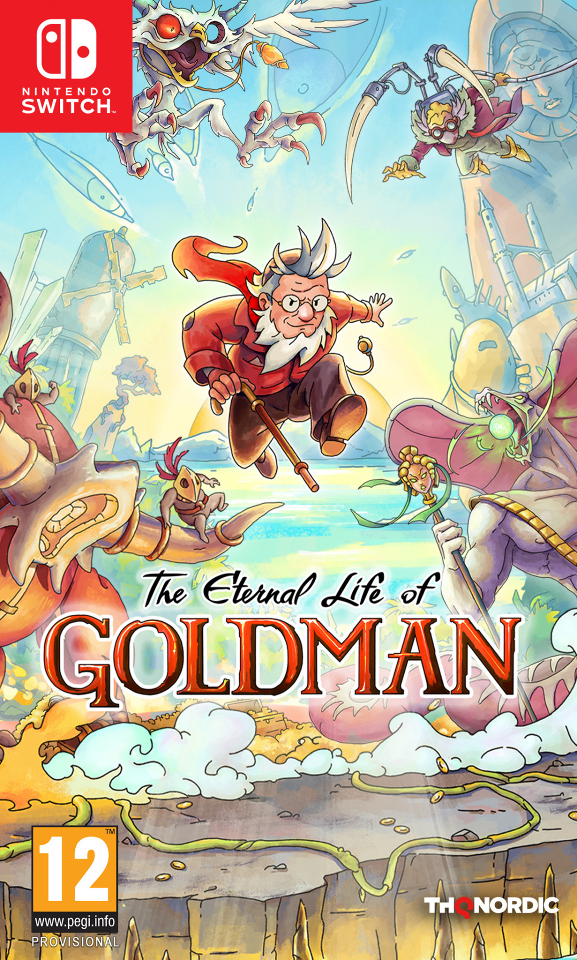 The Eternal Life of Goldman (Switch), Weappy, THQ Nordic