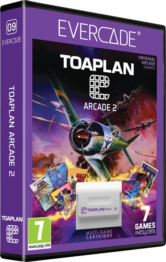 Evercade Toaplan Arcade - Cartridge 2 (7 Games) (hardware), Evercade