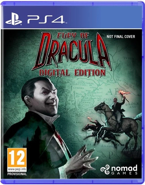 Fury of Dracula Boardgame - Digital Edition (PS4), Nomad Games