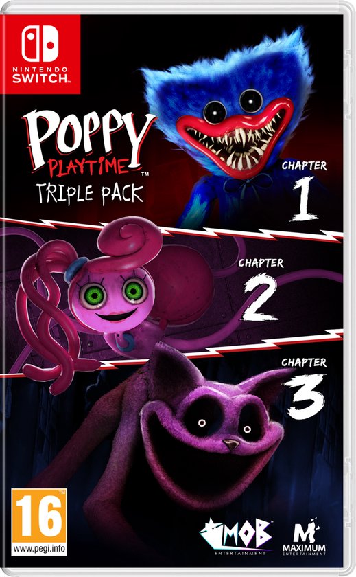 Poppy Playtime - Triple Pack (Switch), Maximum Entertainment 