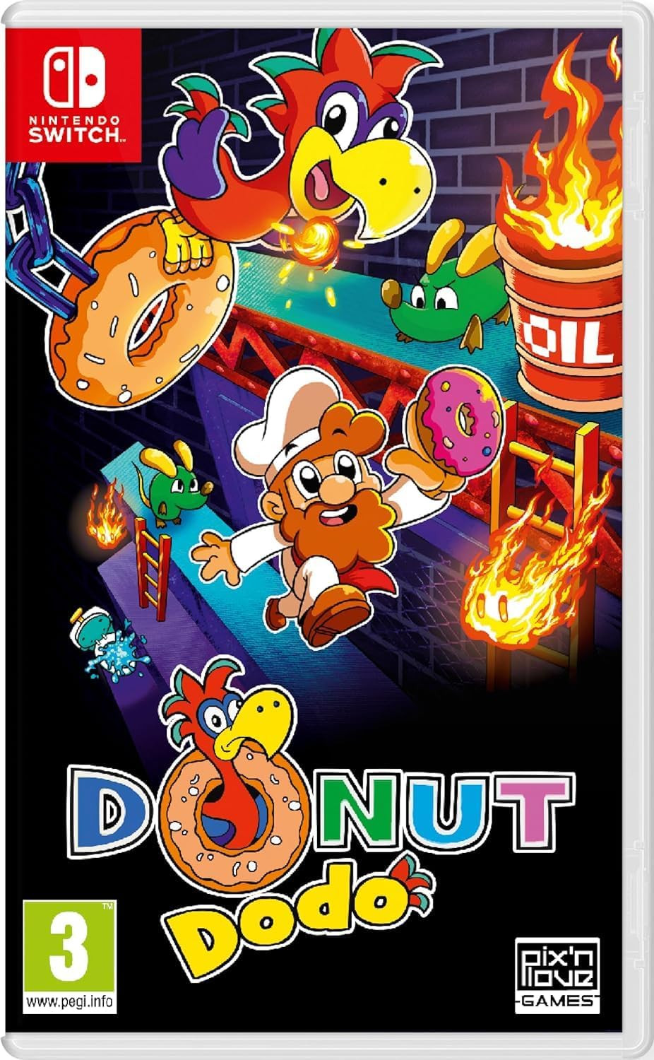 Donut Dodo (Switch), Pix'n Love Games