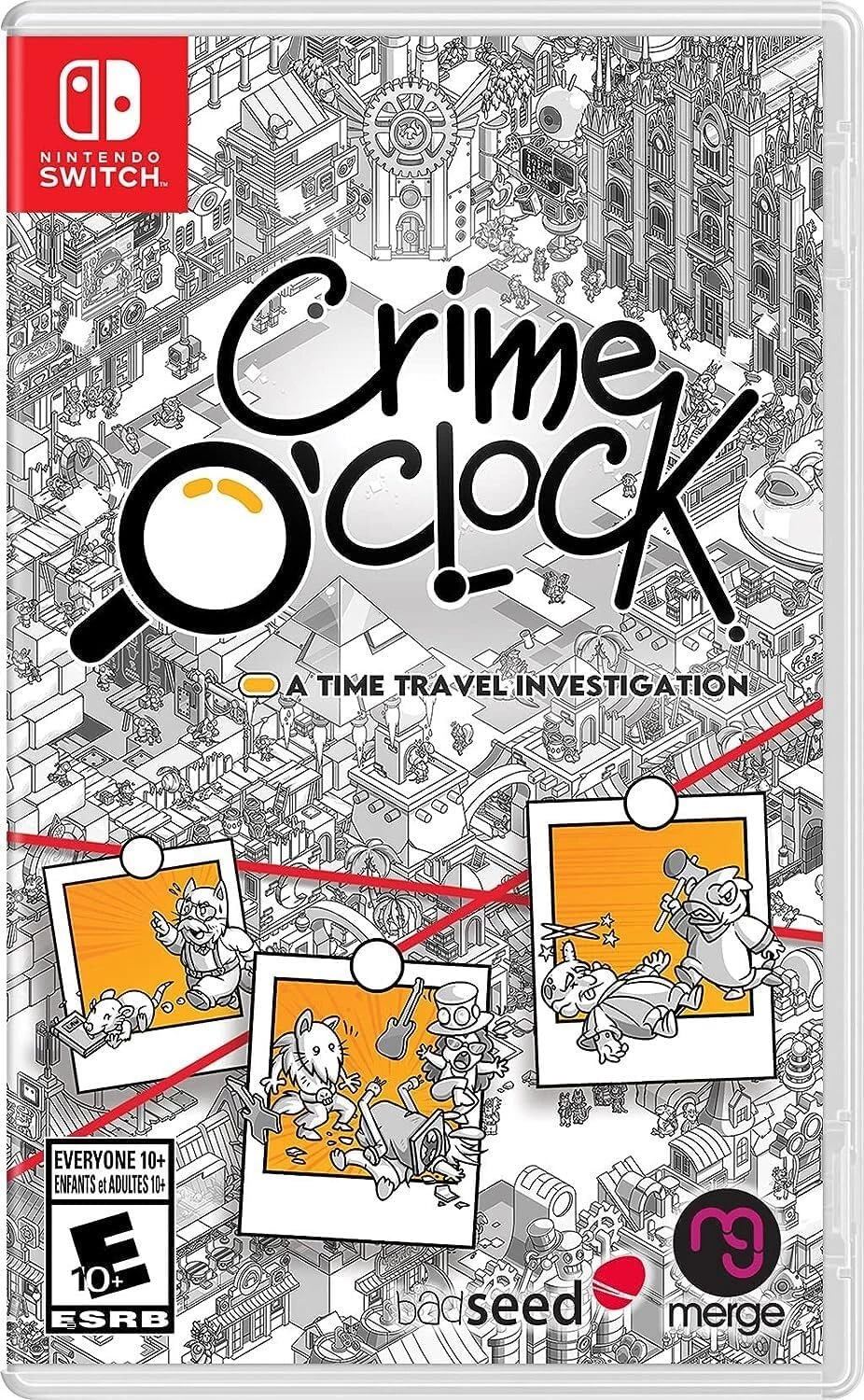 Crime o'Clock (USA Import) (Switch), Badseed, Justgames 