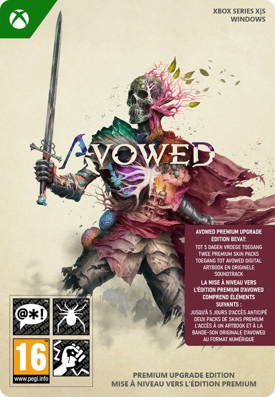 Avowed - Upgrade to Premium Edition (Xbox Series X|S Download) (Xbox Series X), Obsidian Entertainment