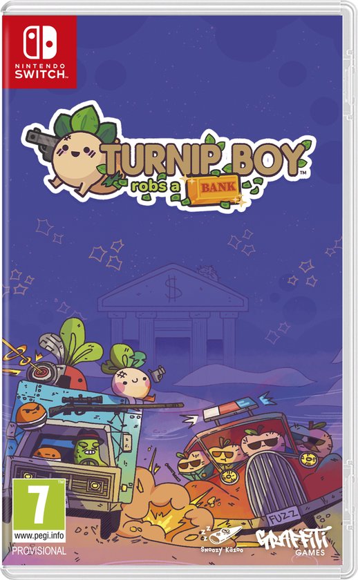 Turnip Boy: Robs A Bank (Switch), Graffiti Games