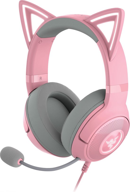 Razer Kraken Kitty V2 - Gaming Headset - 7.1 Surround (Roze) (PC), Razer