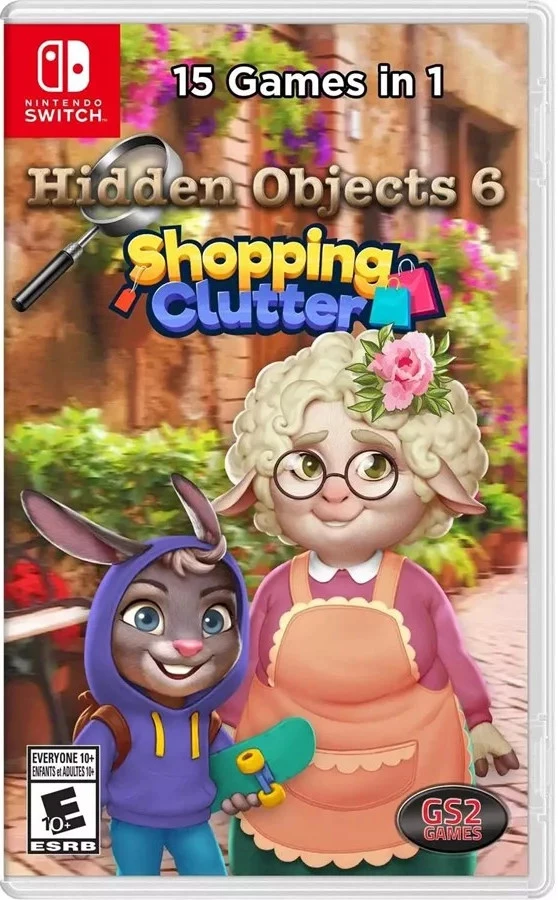 Hidden Objects Collection - Volume 6: Shopping Clutter (USA Import) (Switch), GS2 Games