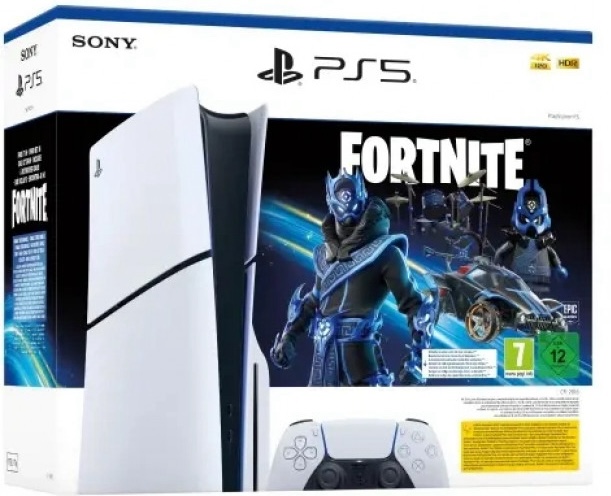 PlayStation 5 Slim Disc Console + Fortnite Cobalt (PS5), Sony Computer Entertainment