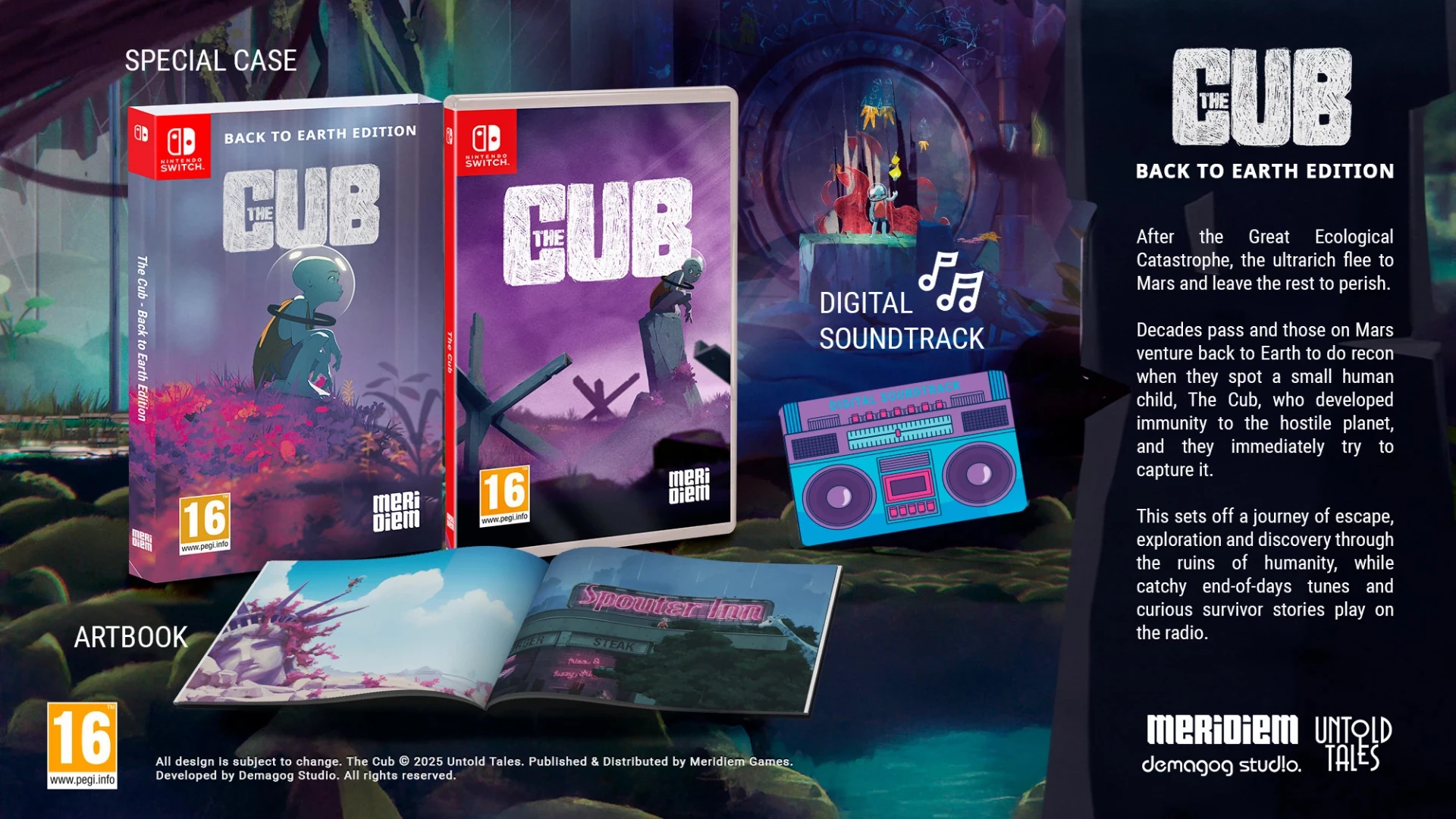 The Cub - Back to Earth Edition (Switch), Untold Tales