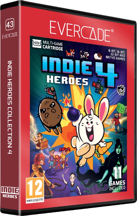 Evercade Indie Heroes Collection 4 (hardware), Evercade