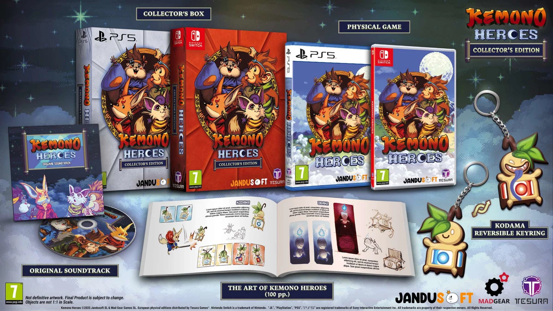 Kemono Heroes - Collector's Edition (Switch), JanduSoft