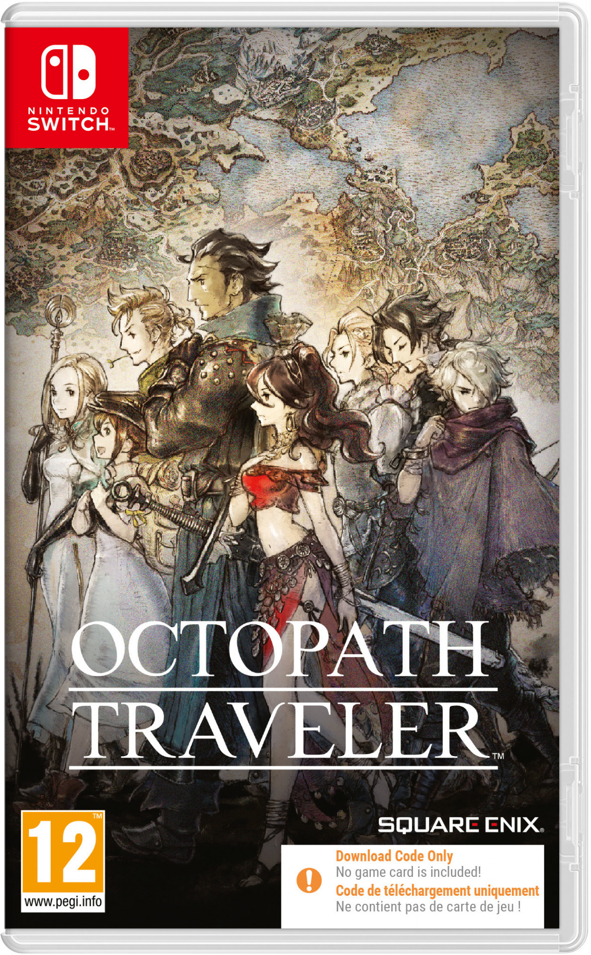 Octopath Traveler (Code in a Box) (Switch), Square Enix