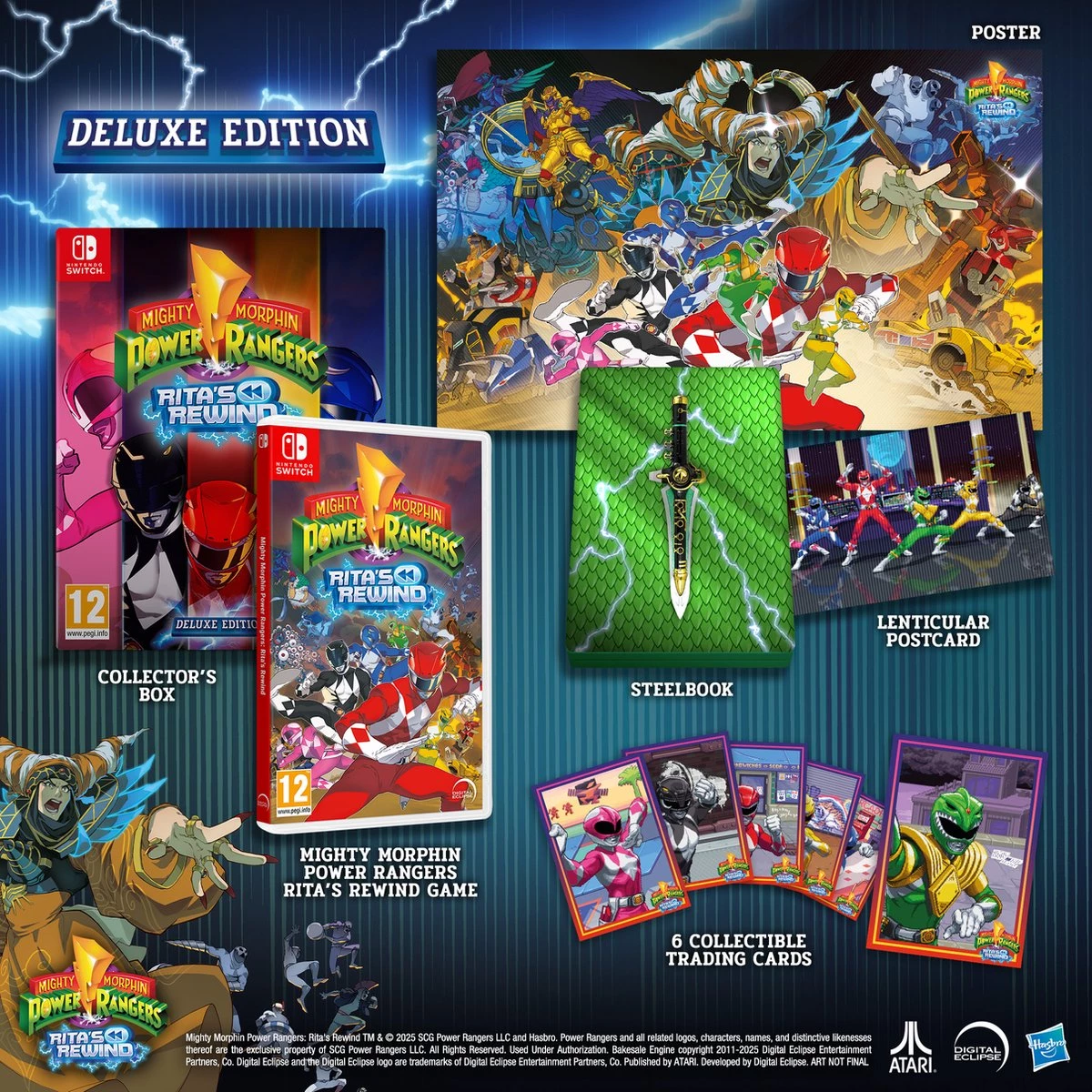 Mighty Morphin Power Rangers: Rita's Rewind - Deluxe Edition (Switch), U&I Entertainment