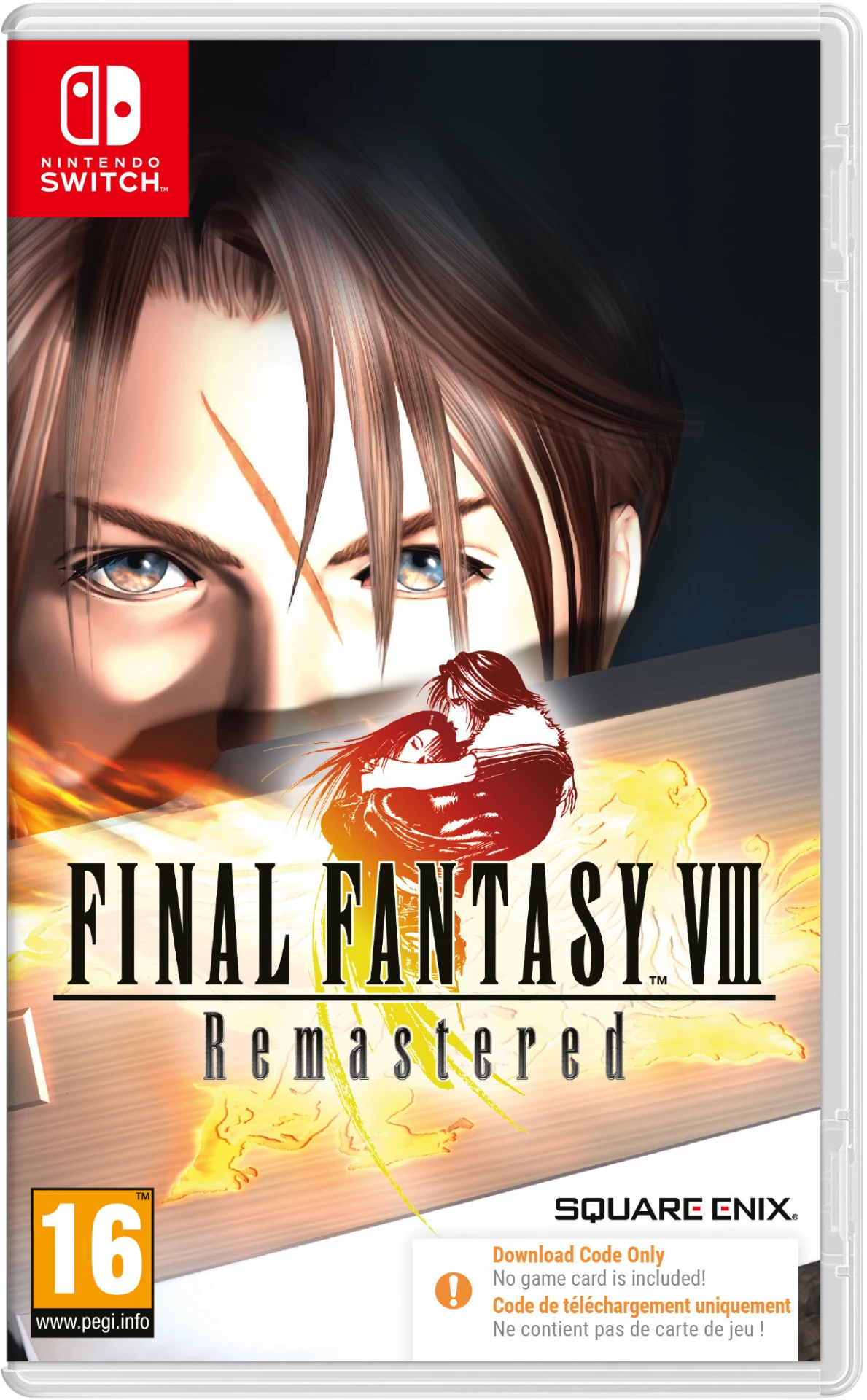 Final Fantasy VIII - Remastered (Code in a Box) (Switch), Square Enix