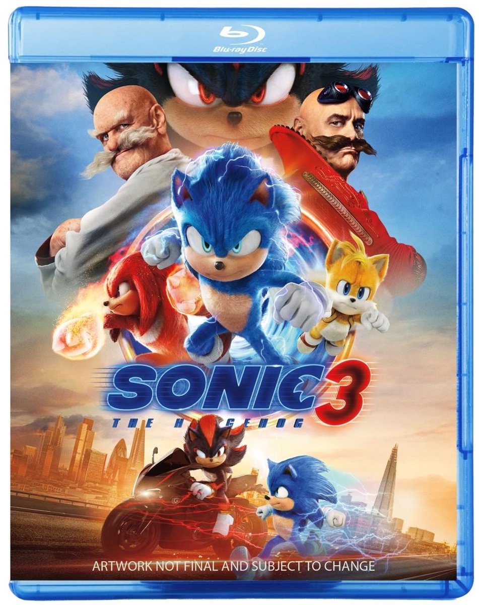 Sonic The Hedgehog 3 (Blu-ray), Jeff Fowler