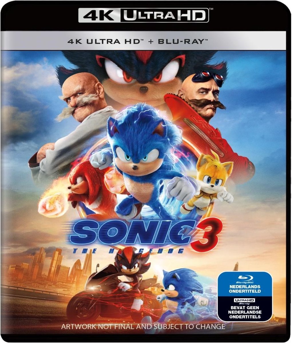 Sonic The Hedgehog 3 (4K Ultra HD) (Blu-ray), Jeff Fowler