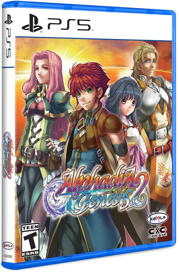 Alphadia Genesis 2 (Limited Run) (PS5),  CXC Create, Kemco 