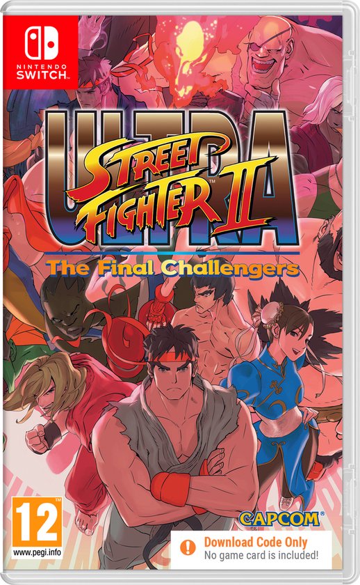 Ultra Street Fighter II: The Final Challengers (Code in a Box) (Switch), Capcom