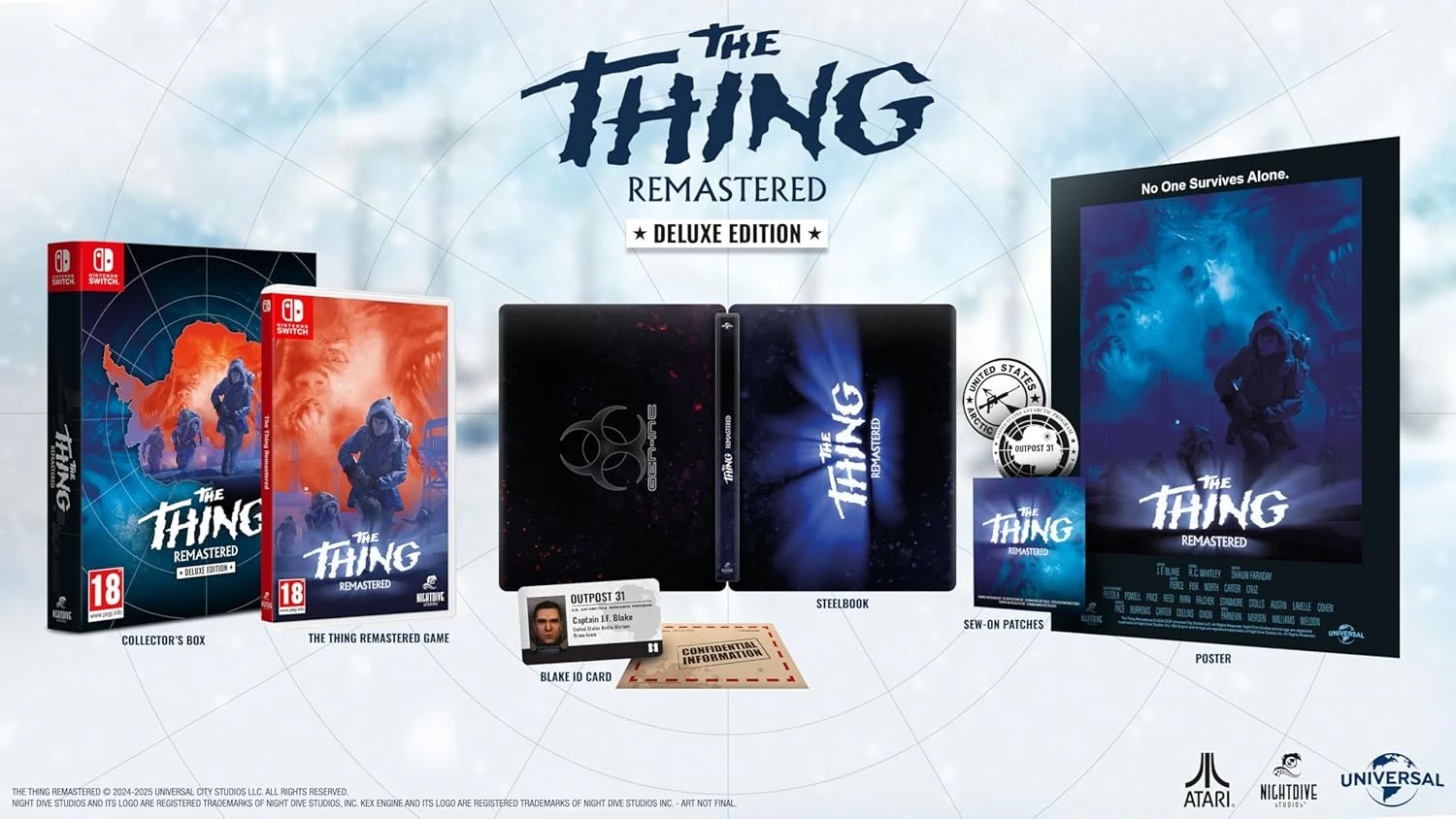 The Thing - Remastered - Deluxe Edition (Switch), Atari, Nightdive Studios