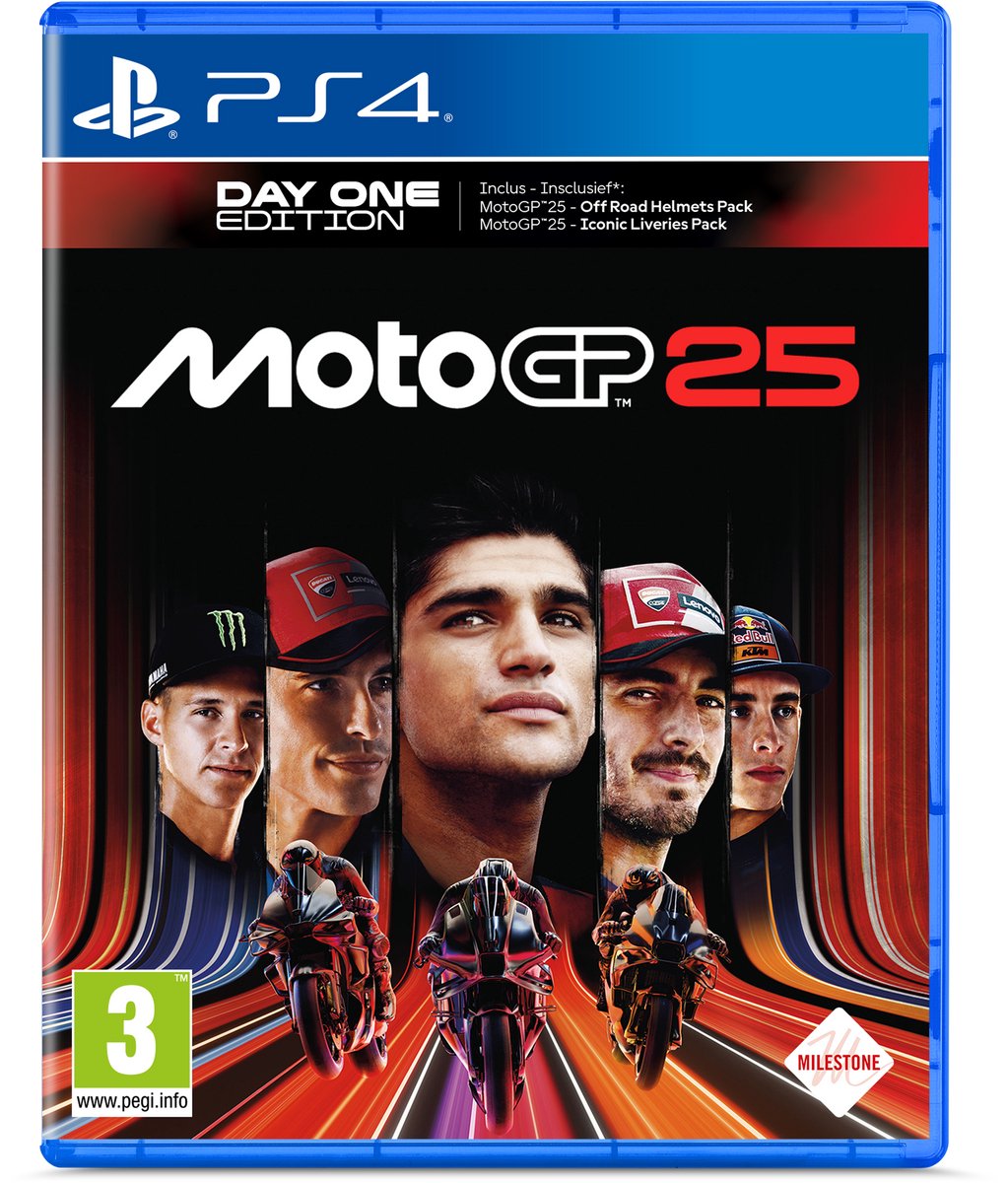 MotoGP 25 - Day One Edition (PS4), Milestone