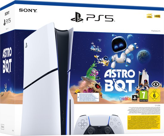 PlayStation 5 Slim Disc Edition + Astro Bot (PS5), Sony Computer Entertainment