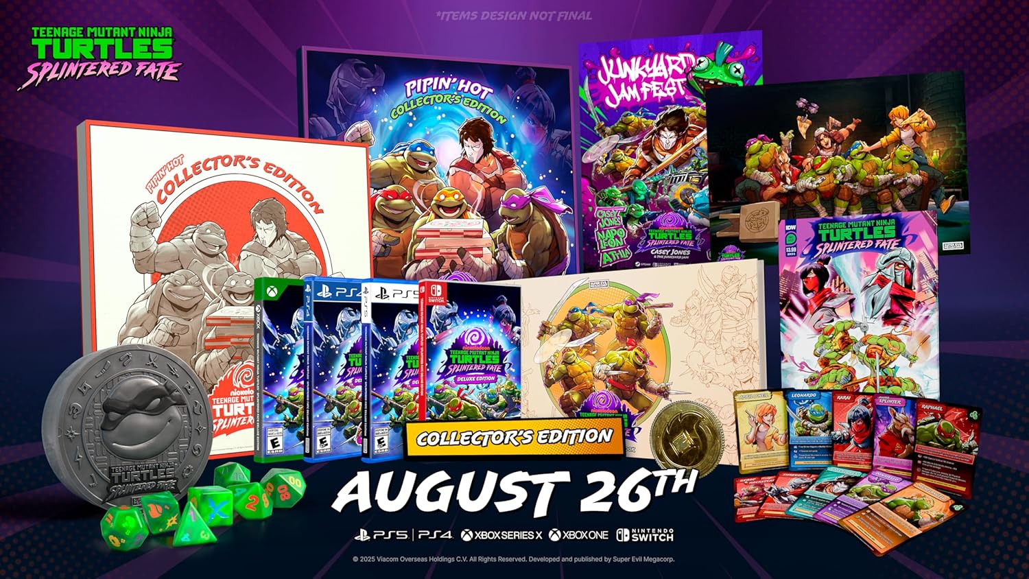 Teenage Mutant Ninja Turtles: Splintered Fate - Pipin' Hot Collector´s Edition (Switch), Super Evil Megacorp