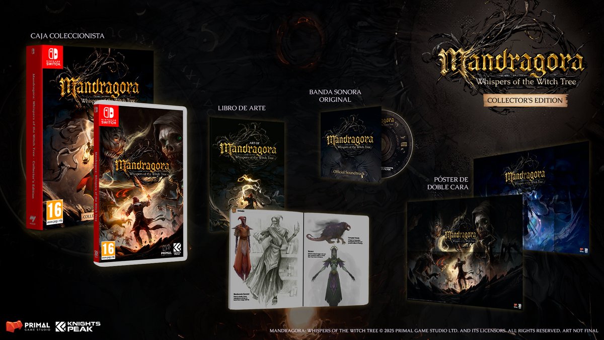 Mandragora: Whispers of the Witch Tree - Collector's Edition (Switch), Beep