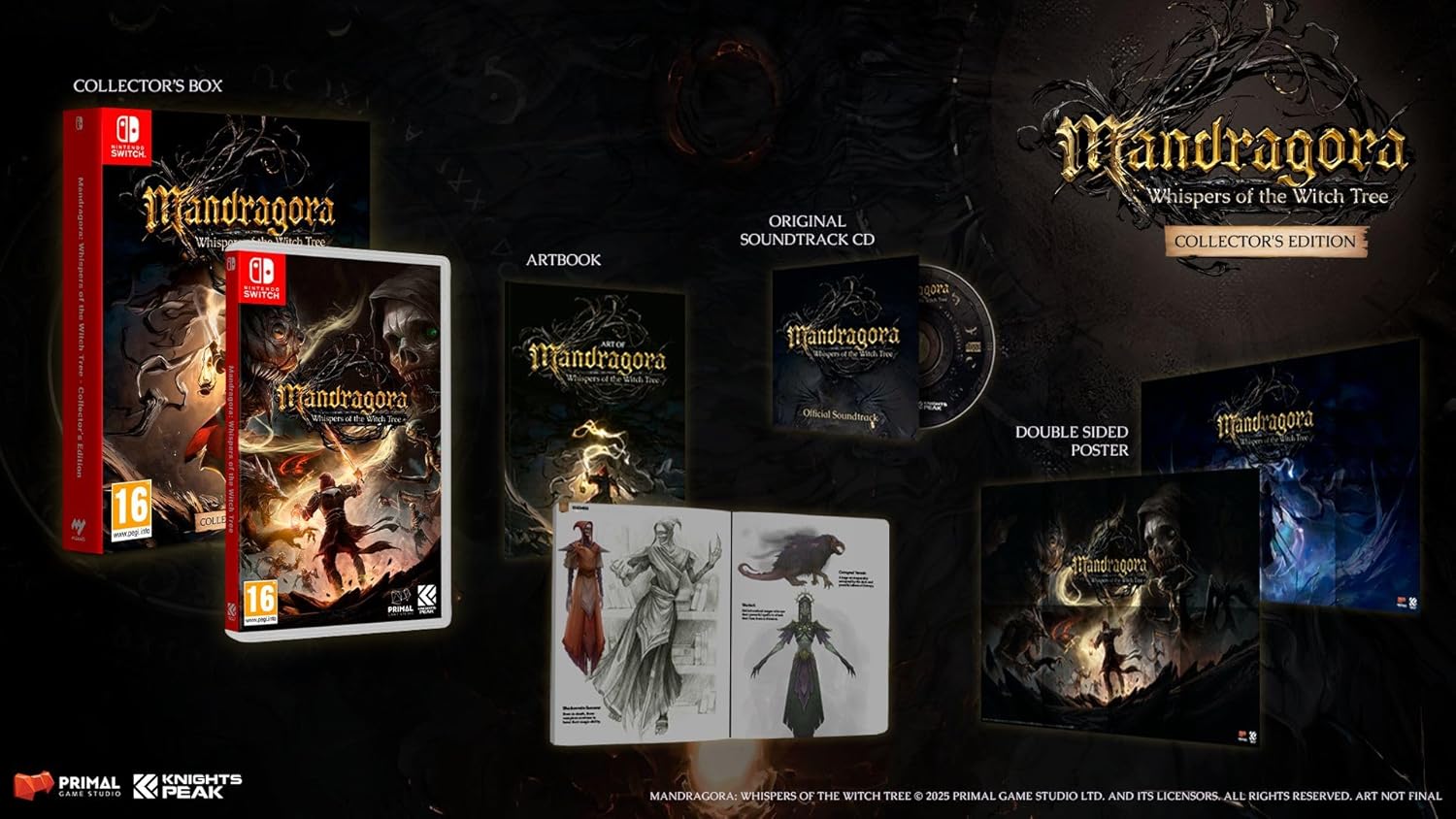 Mandragora: Whispers of the Witch Tree - Collector's Edition (Switch), Beep