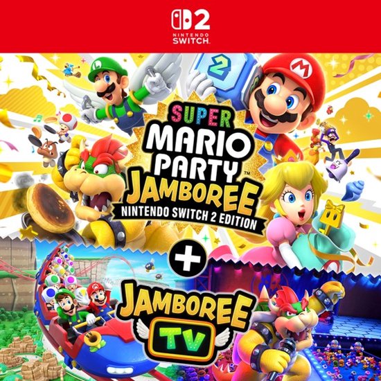 Super Mario Party: Jamboree + Jamboree TV - Nintendo Switch 2 Edition - Upgrade Pack (Switch 2), Nintendo