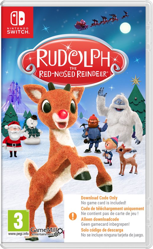 Rudolph: The Red-Nosed Reindeer (Code in a Box) (Switch), GameMill Entertainment