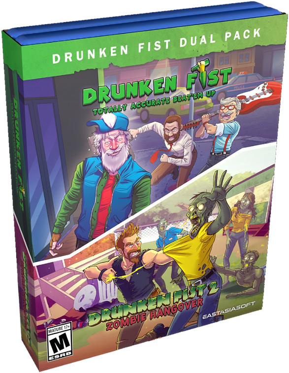 Drunken Fist - Dual Pack (USA Import) (PS5), EastAsiaSoft