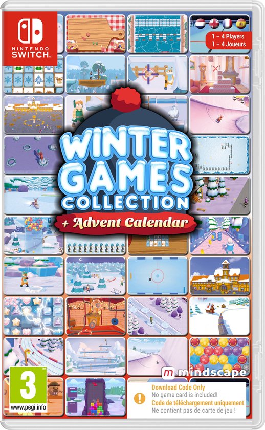 Winter Games Collection + Advent Calender (Code in a Box) (Switch), Mindscape