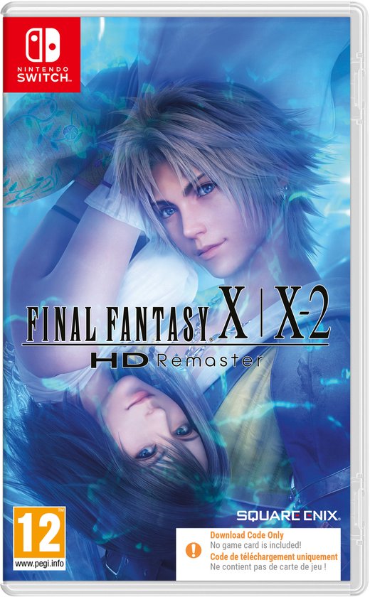 Final Fantasy X & X2 HD Remaster (Code in a Box) (Switch), Square Enix
