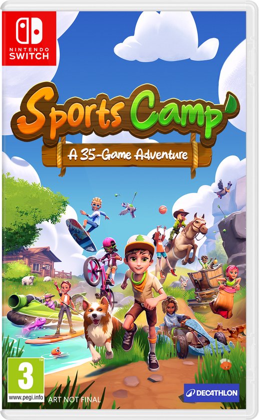 Sports Camp: A 35-Game Adventure (Switch), Mindscape