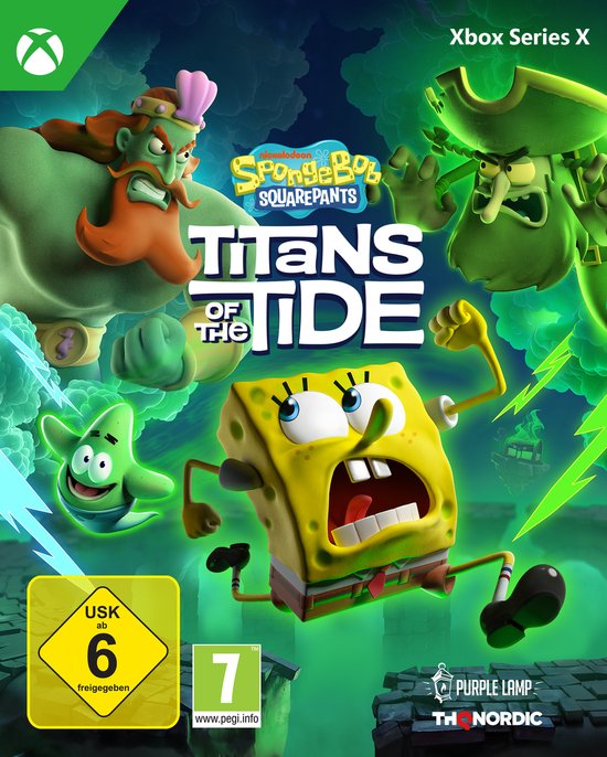 Spongebob: Titans of the Tide (Xbox Series X), Purple Lamp