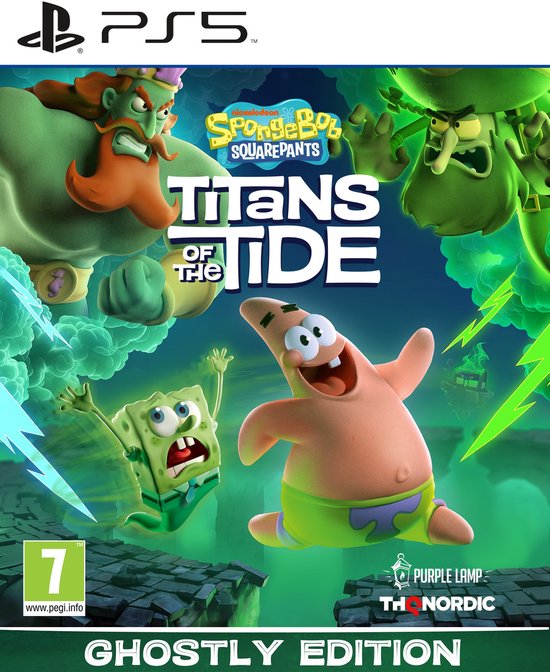 Spongebob: Titans of the Tide - Ghostly Edition (PS5), Purple Lamp
