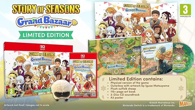Story of Seasons: Grand Bazaar Limited Edition - Nintendo Switch 2 Edition (Switch 2), Marvelous
