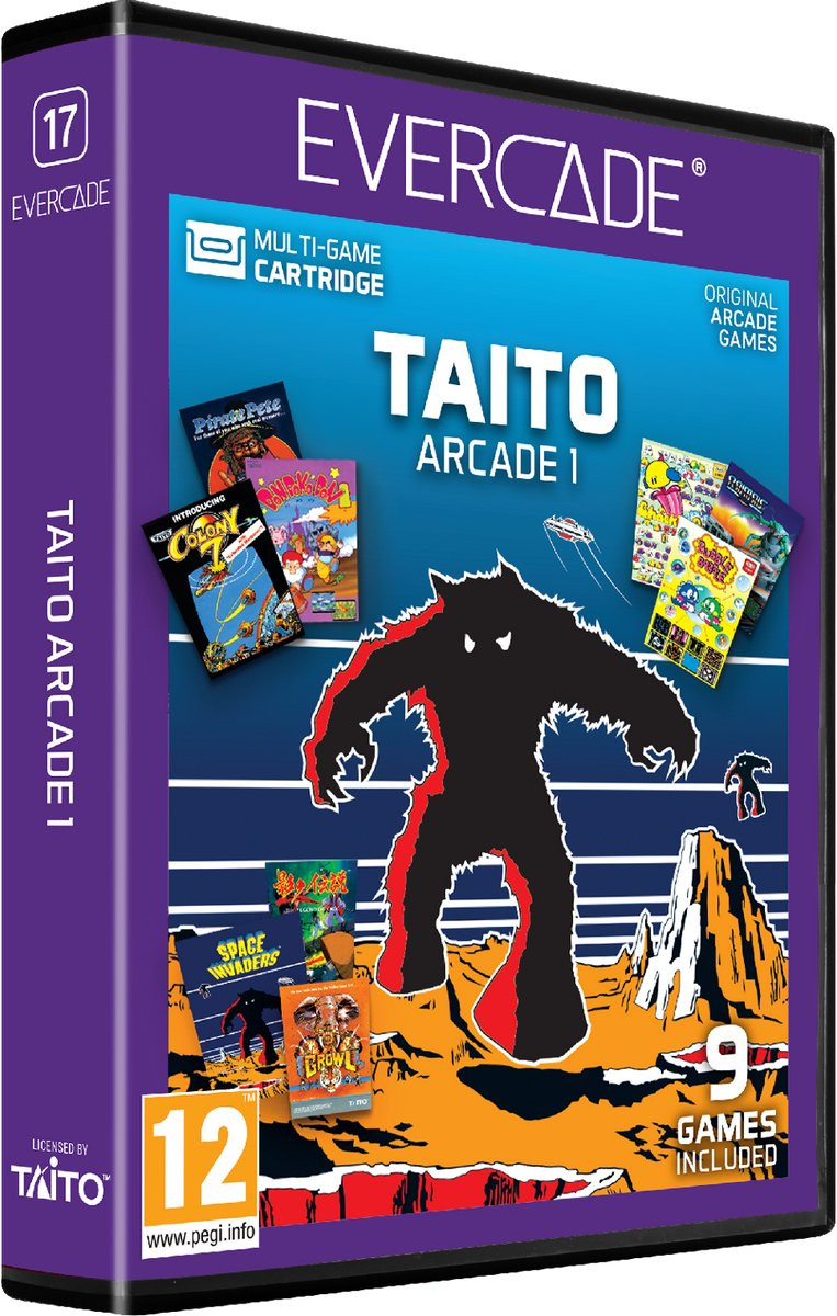 Evercade Taito Arcade 1 (hardware), Evercade