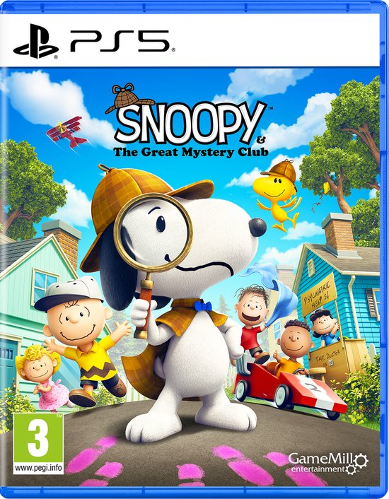 Snoopy & The Great Mystery Club (PS5), GameMill Entertainment