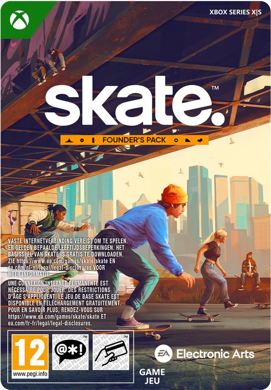 Skate - Founder's Pack (Xbox Series X|S Download) (Xbox Series X), Electronic Arts