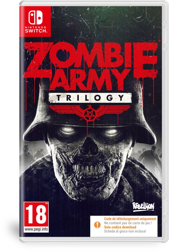Zombie Army Trilogy (Code in A Box) (Switch), Rebellion Software