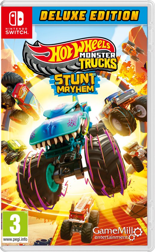 Hot Wheels: Monster Trucks: Stunt Mayhem - Deluxe Edition (Switch), GameMill Entertainment