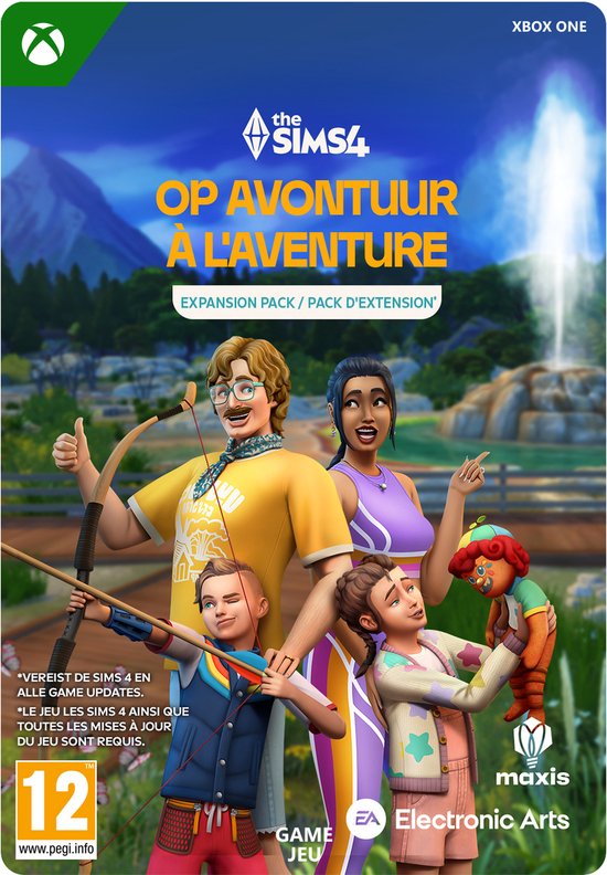 De Sims 4 Uitbreiding: Adventure Awaits (Xbox One Download) (Xbox One), EA Sports