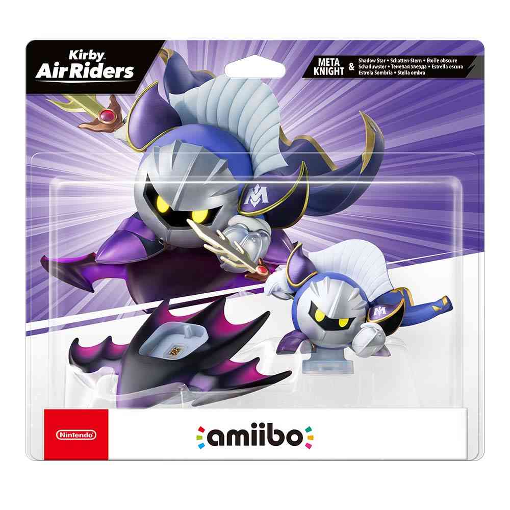 Kirby Air Riders Amiibo - Meta Knight & Shadow Star (NFC), Nintendo Kirby Air Riders Amiibo - Meta Knight & Shadow Star (NFC), Nintendo