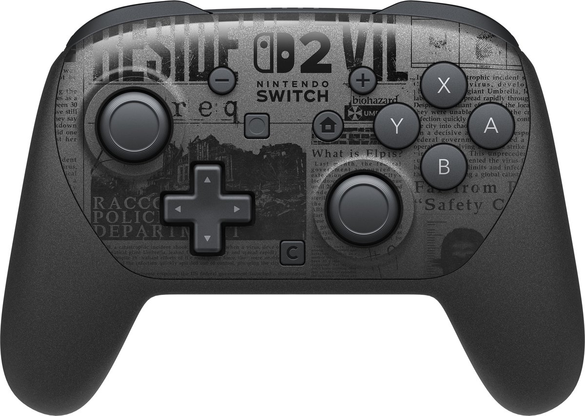 Nintendo Switch 2 Pro Controller - Resident Evil Requiem (Switch 2), Nintendo