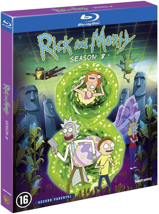 Rick And Morty Seizoen 8 (Blu-ray), Diversen Rick And Morty Seizoen 8 (Blu-ray), Diversen